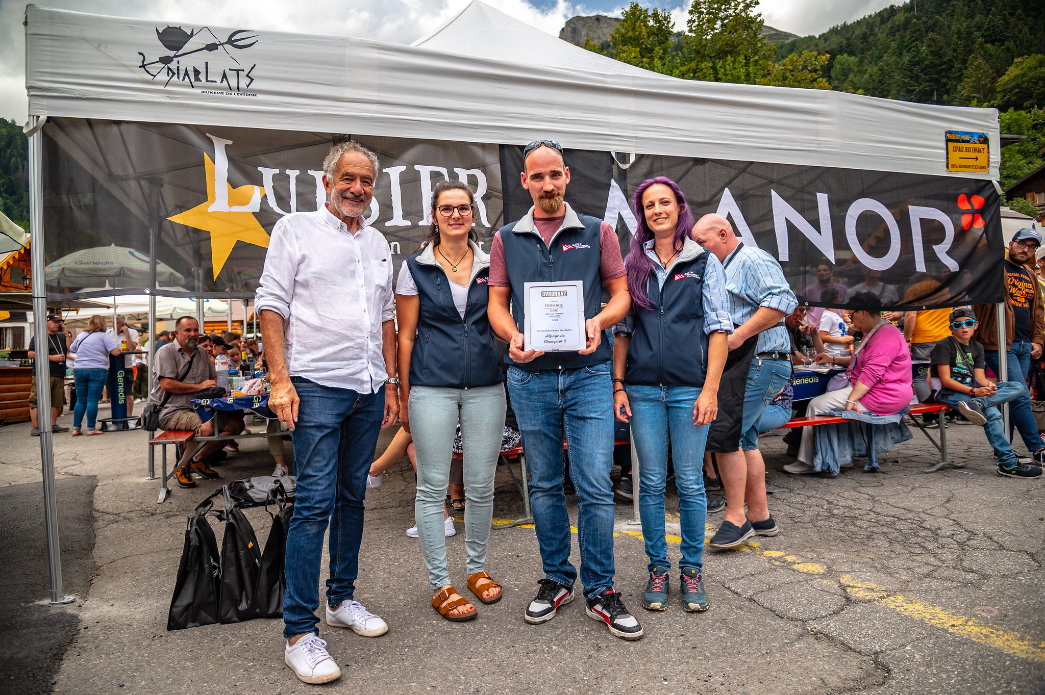 10 ans du concours Fromage & Cime d’Or par Claude Luisier